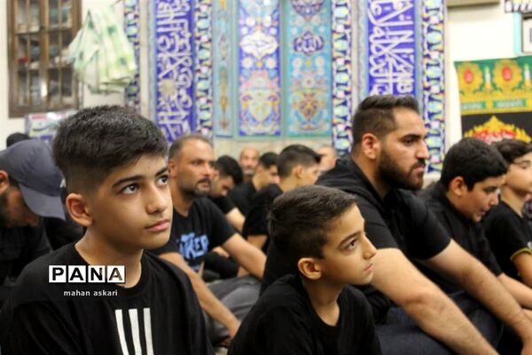 مراسم عزاداری شب عاشورا در گلوگاه