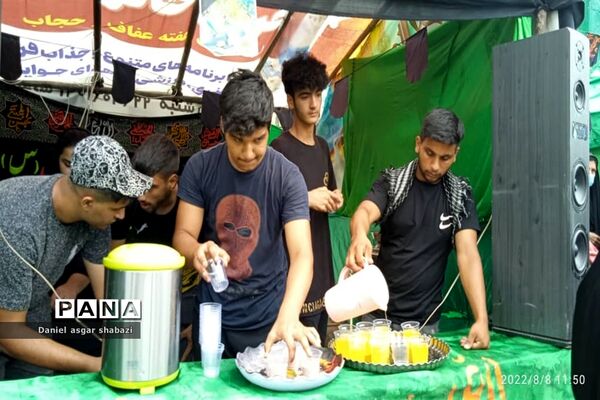 عزاداری عاشورای حسینی در شهرستان نور