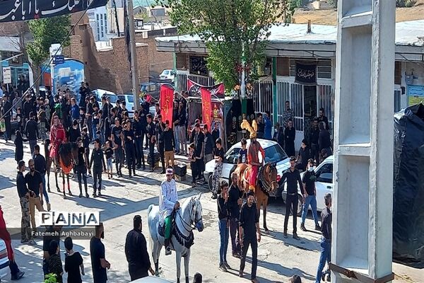 برگزاری عزاداری روز عاشورا در شهرستان بن