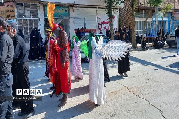 برگزاری عزاداری روز عاشورا در شهرستان بن
