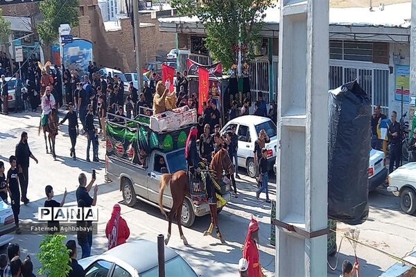 برگزاری عزاداری روز عاشورا در شهرستان بن