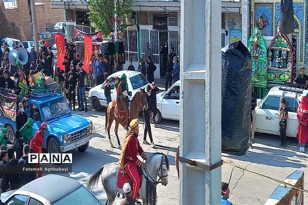 برگزاری عزاداری روز عاشورا در شهرستان بن
