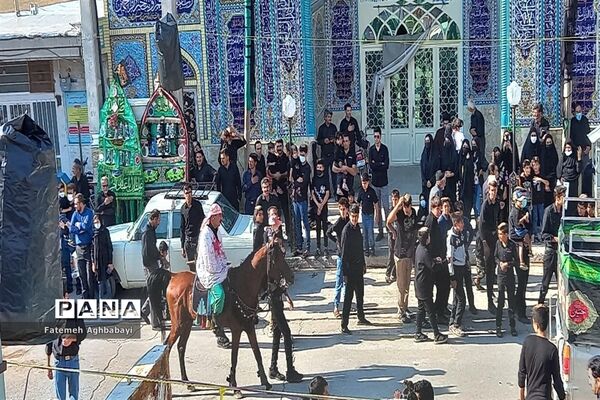 برگزاری عزاداری روز عاشورا در شهرستان بن