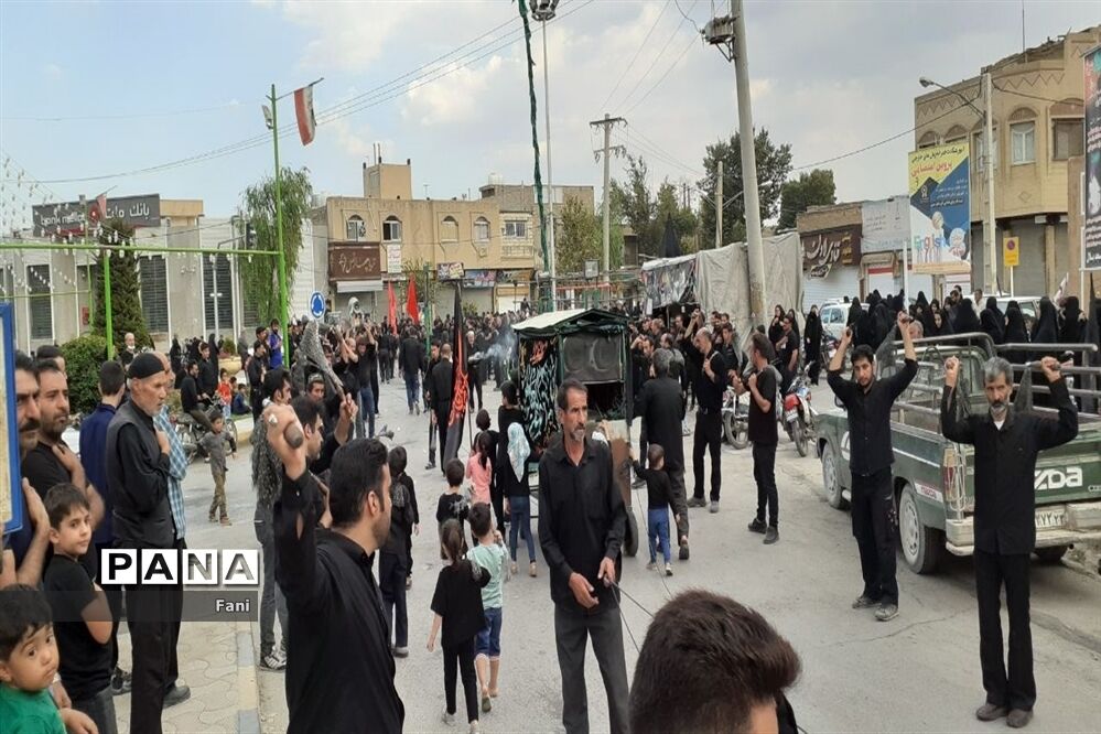 برگزاری مراسم عاشورای حسینی در قهدریجان اصفهان