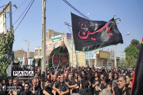 آیین نخل گردانی در شهر بادرود