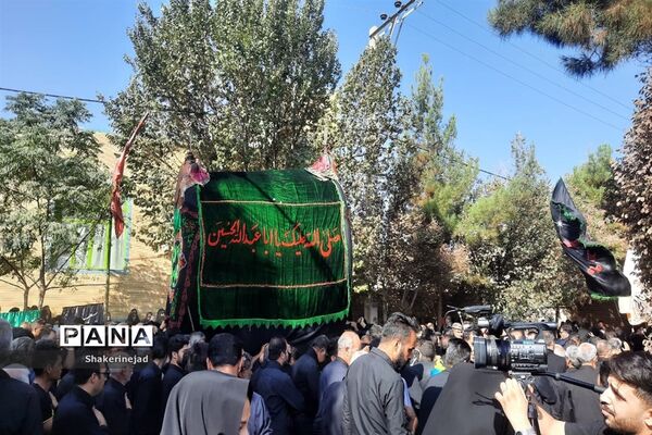 آیین نخل گردانی در شهر بادرود