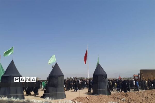 برگزاری عزاداری عاشورای حسینی در محمد شهر کرج