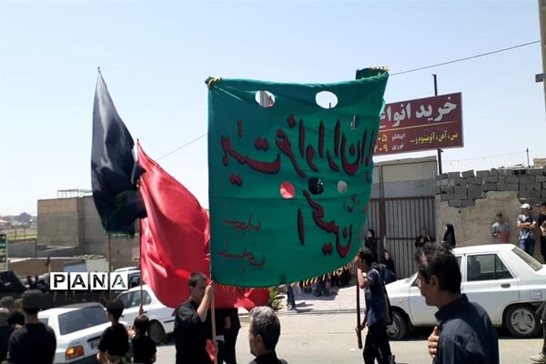 برگزاری عزاداری عاشورای حسینی در محمد شهر کرج