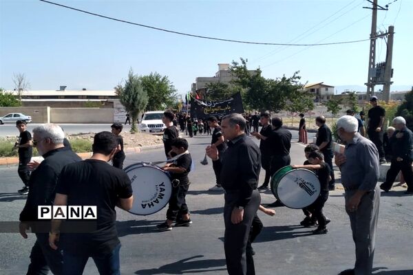 برگزاری عزاداری عاشورای حسینی در محمد شهر کرج