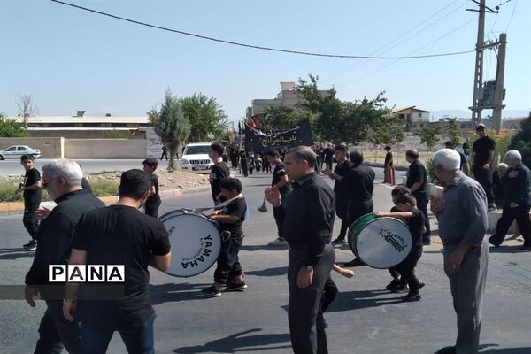 برگزاری عزاداری عاشورای حسینی در محمد شهر کرج