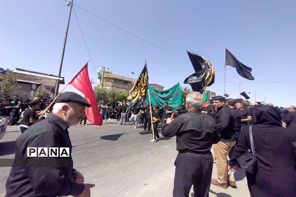 برگزاری عزاداری عاشورای حسینی در محمد شهر کرج