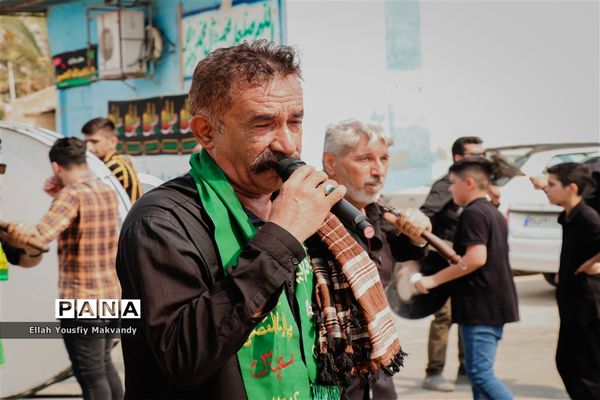 آیین عاشورای حسینی در شهرستان امیدیه