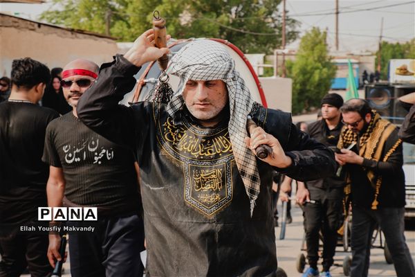 آیین عاشورای حسینی در شهرستان امیدیه