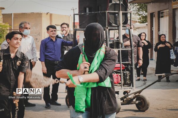 آیین عاشورای حسینی در شهرستان امیدیه