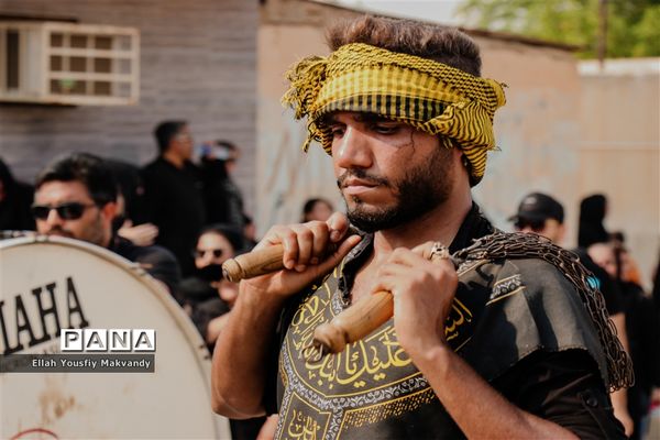 آیین عاشورای حسینی در شهرستان امیدیه