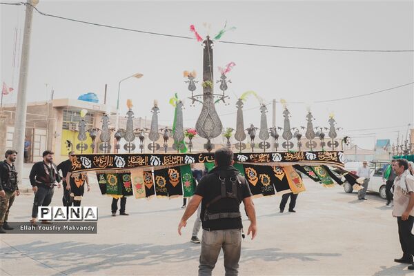 آیین عاشورای حسینی در شهرستان امیدیه