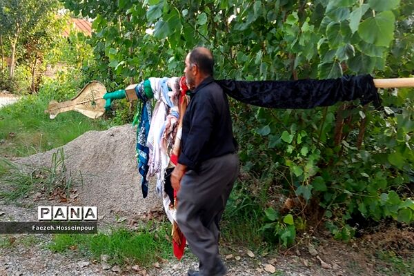 علم گردش، مراسمی کهن در مازندران