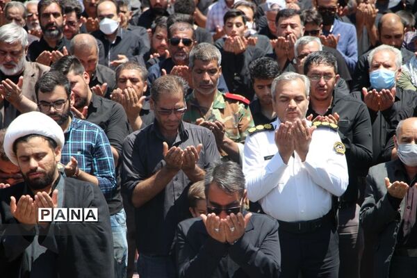 تربت‌جام در روز عاشورای حسینی رنگ‌ عزا به خود گرفت