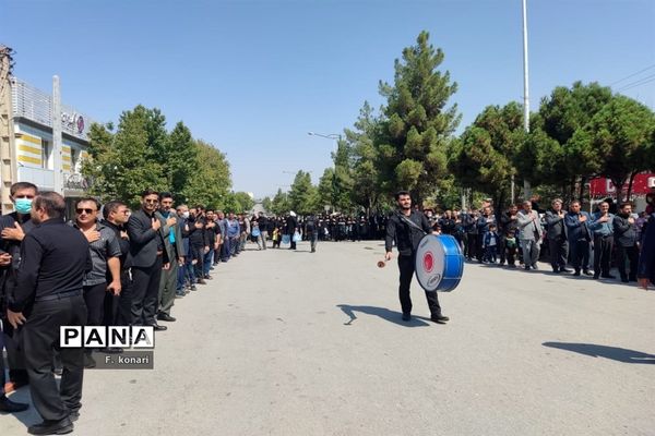 مراسم روز عاشورا در شهر یاسوج