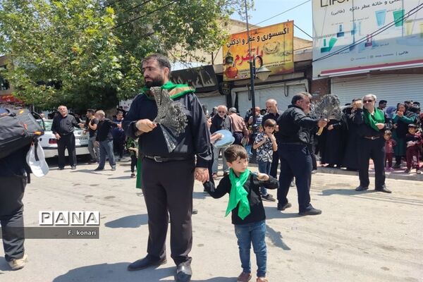 مراسم روز عاشورا در شهر یاسوج
