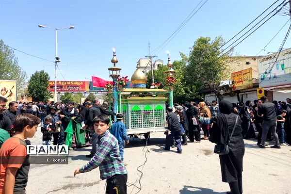 مراسم روز عاشورا در شهر یاسوج