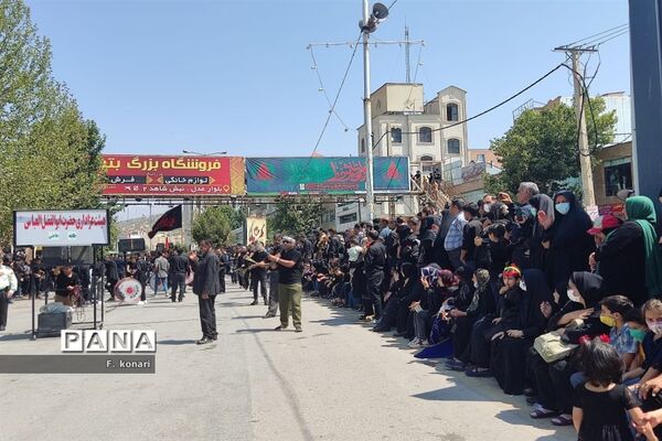 مراسم روز عاشورا در شهر یاسوج