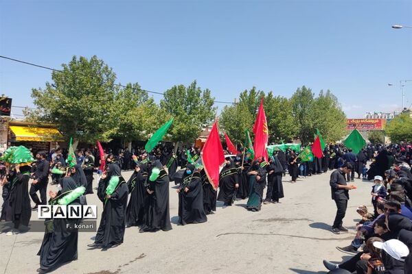 مراسم روز عاشورا در شهر یاسوج