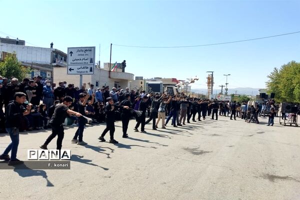 مراسم روز عاشورا در شهر یاسوج