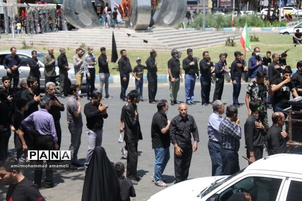 مراسم عزاداری عاشورای حسینی درشهرستان البرز
