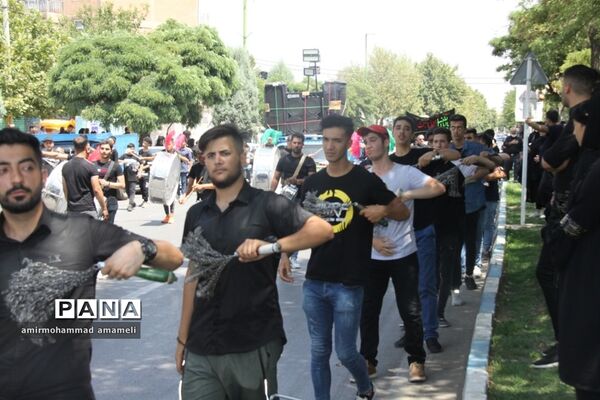 مراسم عزاداری عاشورای حسینی درشهرستان البرز