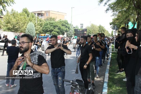 مراسم عزاداری عاشورای حسینی درشهرستان البرز