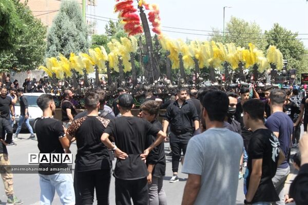 مراسم عزاداری عاشورای حسینی درشهرستان البرز