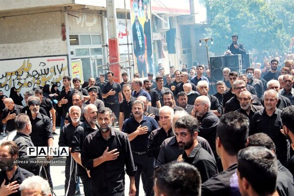 عزاداری عاشورای حسینی در گلوگاه