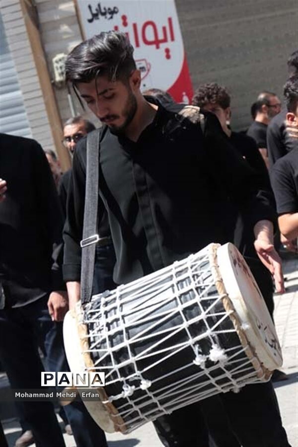 شور و حرارت عاشورا در آباده
