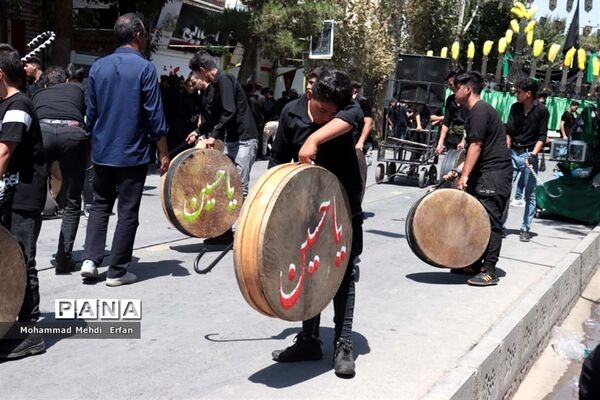 شور و حرارت عاشورا در آباده