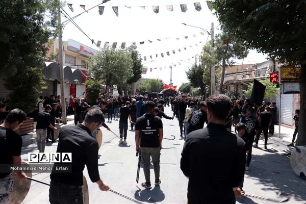 شور و حرارت عاشورا در آباده