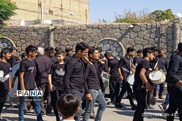 برگزاری مراسم سوگواری عاشورای حسینی در شهرستان کندر