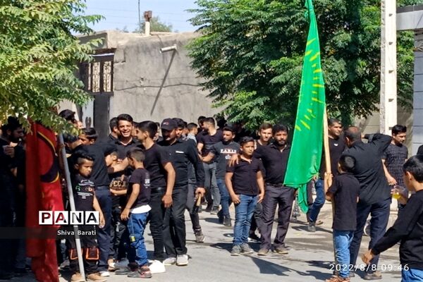 برگزاری مراسم سوگواری عاشورای حسینی در شهرستان کندر