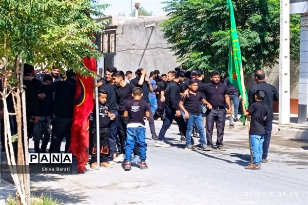 برگزاری مراسم سوگواری عاشورای حسینی در شهرستان کندر