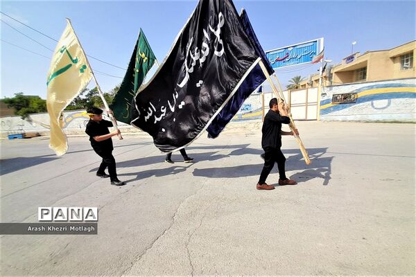 مراسم عزاداری روز عاشورا در کازرون