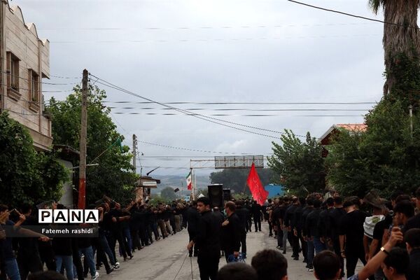 مراسم عزاداری روز عاشورا در روستای سمسکنده ساری