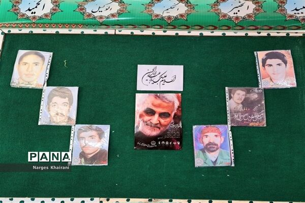 برگزاری مراسم عزاداری و هیات دانش‌آموزی مدرسه قائم شهرستان رباط‌کریم