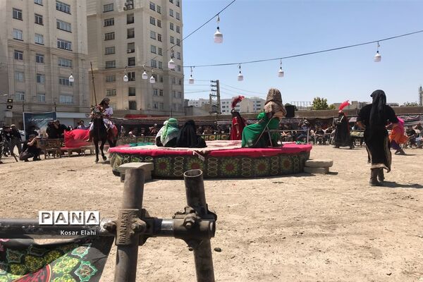 برپایی مراسم تعزیه‌خوانی عاشورای حسینی در شهرری
