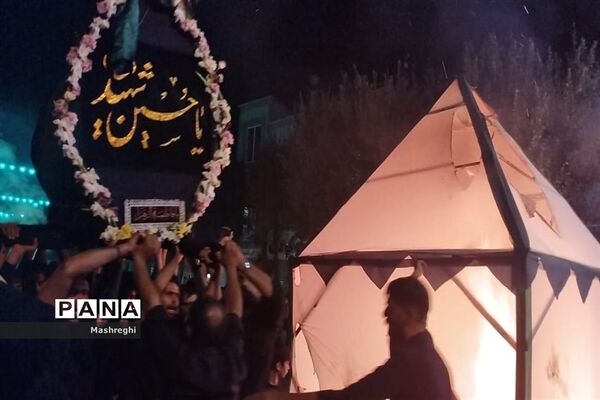 برگزاری مراسم شام غریبان در کاشان