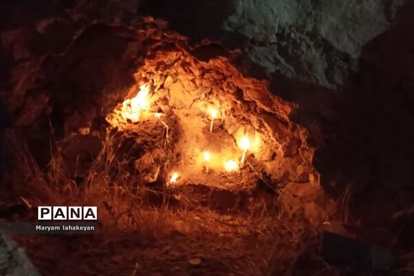 آیین شام غریبان شهیدان کربلا در امامزاده مختار (ع)  یاسوج