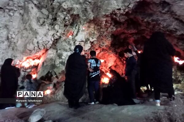 آیین شام غریبان شهیدان کربلا در امامزاده مختار (ع)  یاسوج