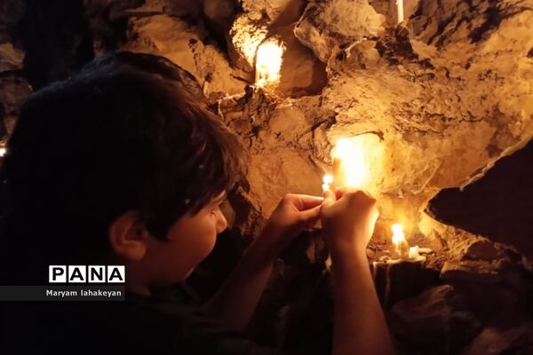 آیین شام غریبان شهیدان کربلا در امامزاده مختار (ع)  یاسوج