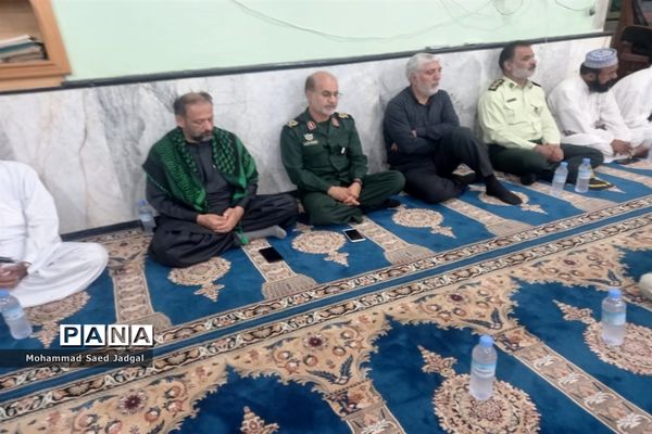 سوگواری اهل سنت چابهار در عزای سید الشهدا(ع)