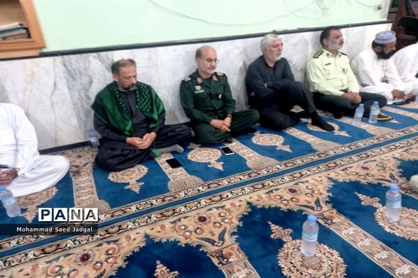 سوگواری اهل سنت چابهار در عزای سید الشهدا(ع)