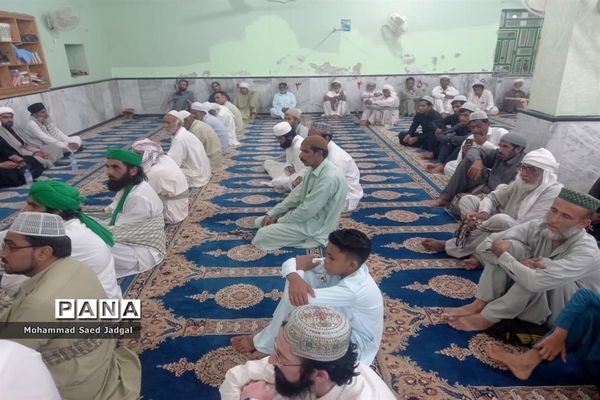 سوگواری اهل سنت چابهار در عزای سید الشهدا(ع)